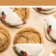 Gingerbread cookie pin.